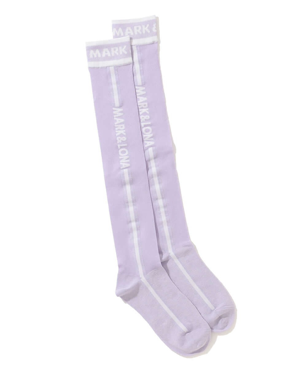 Contour Logo Over-Knees | WOMEN