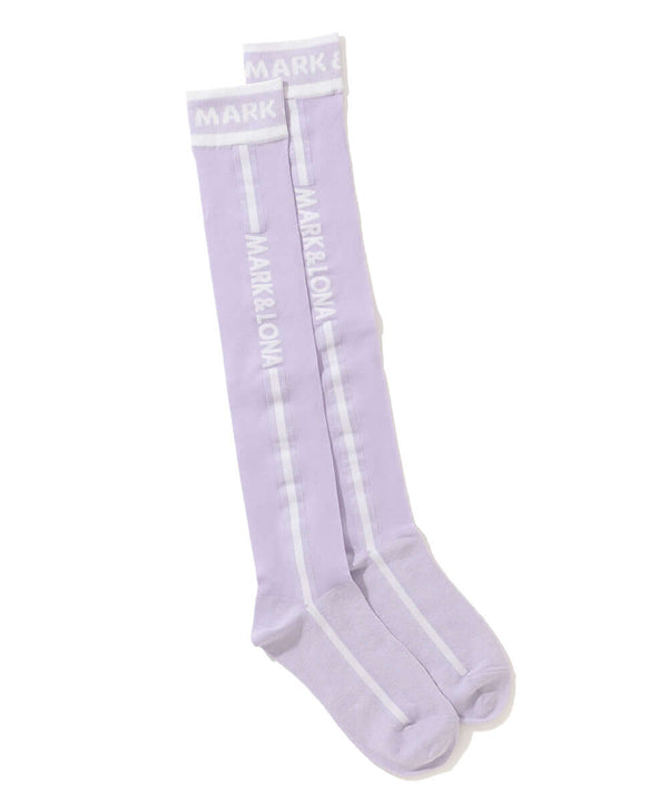 Contour Logo Over-Knees | WOMEN