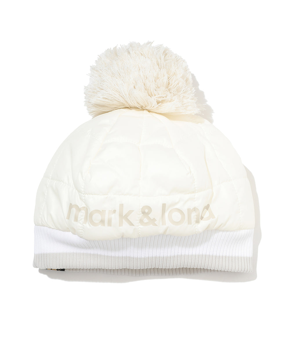 Frame Quilted Pom Cap | MEN and WOMEN