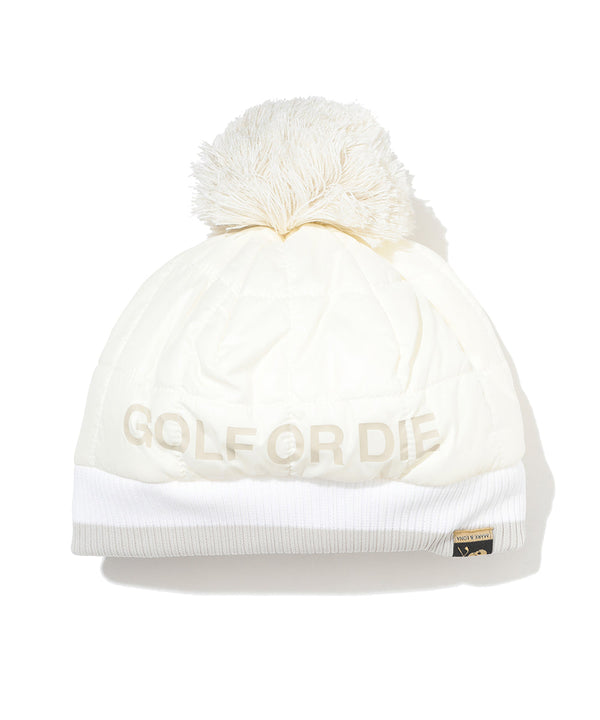 Frame Quilted Pom Cap | MEN and WOMEN