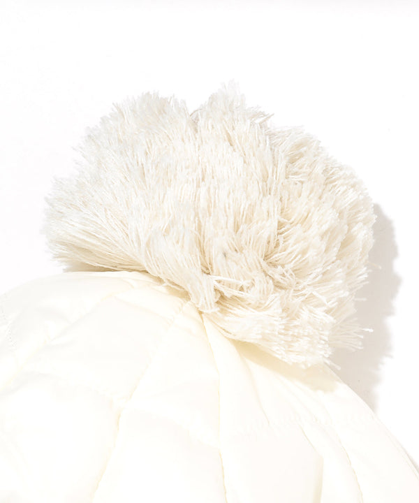 Frame Quilted Pom Cap | MEN and WOMEN