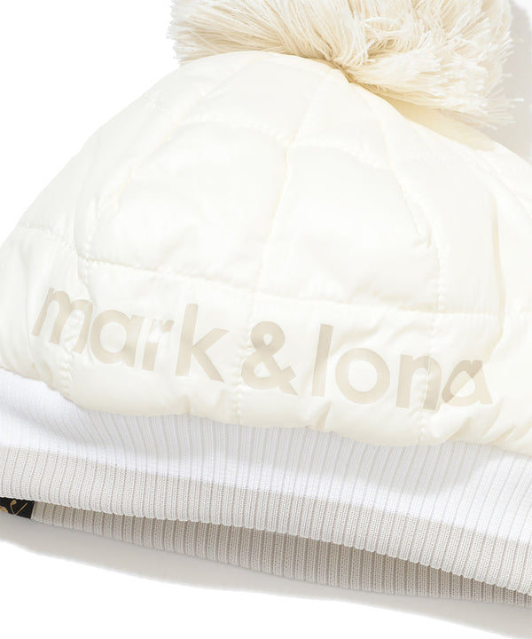 Frame Quilted Pom Cap | MEN and WOMEN