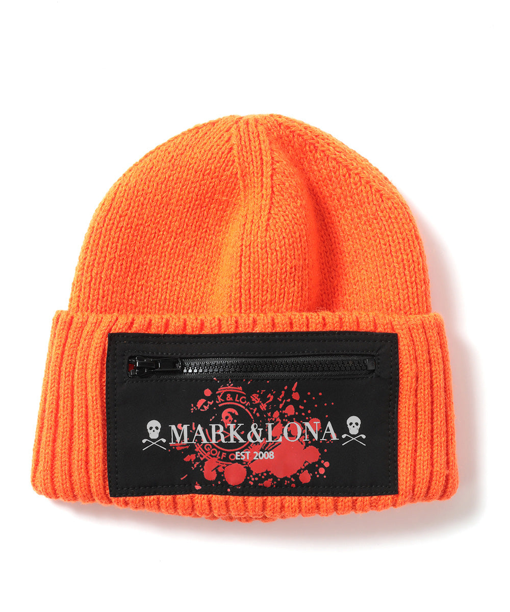Hall of Mirrors Zip Pocket Beanie