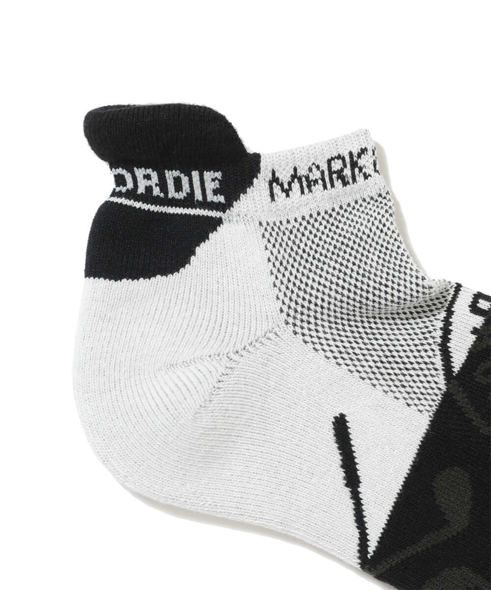 Mirror Skull Ankle Socks | MEN