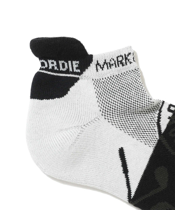 Mirror Skull Ankle Socks | MEN