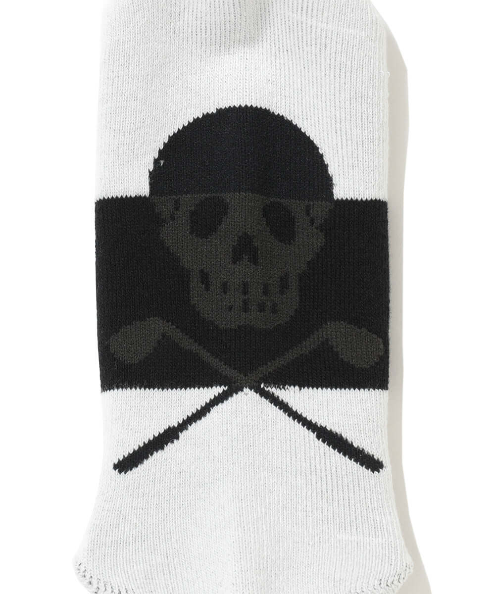 Mirror Skull Ankle Socks | MEN