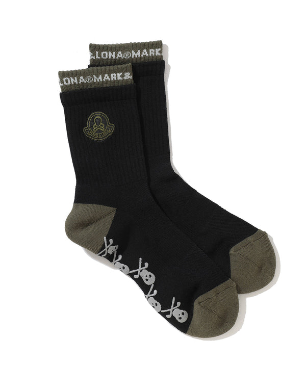 Layered Arch Fit Crew Socks | MEN