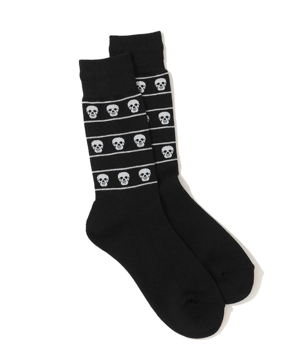 Eternal Skull Border Socks | MEN