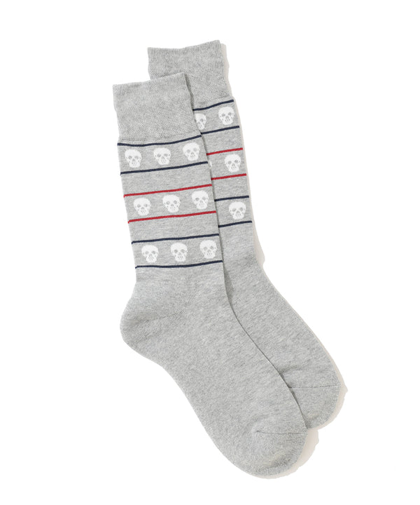 Eternal Skull Border Socks | MEN