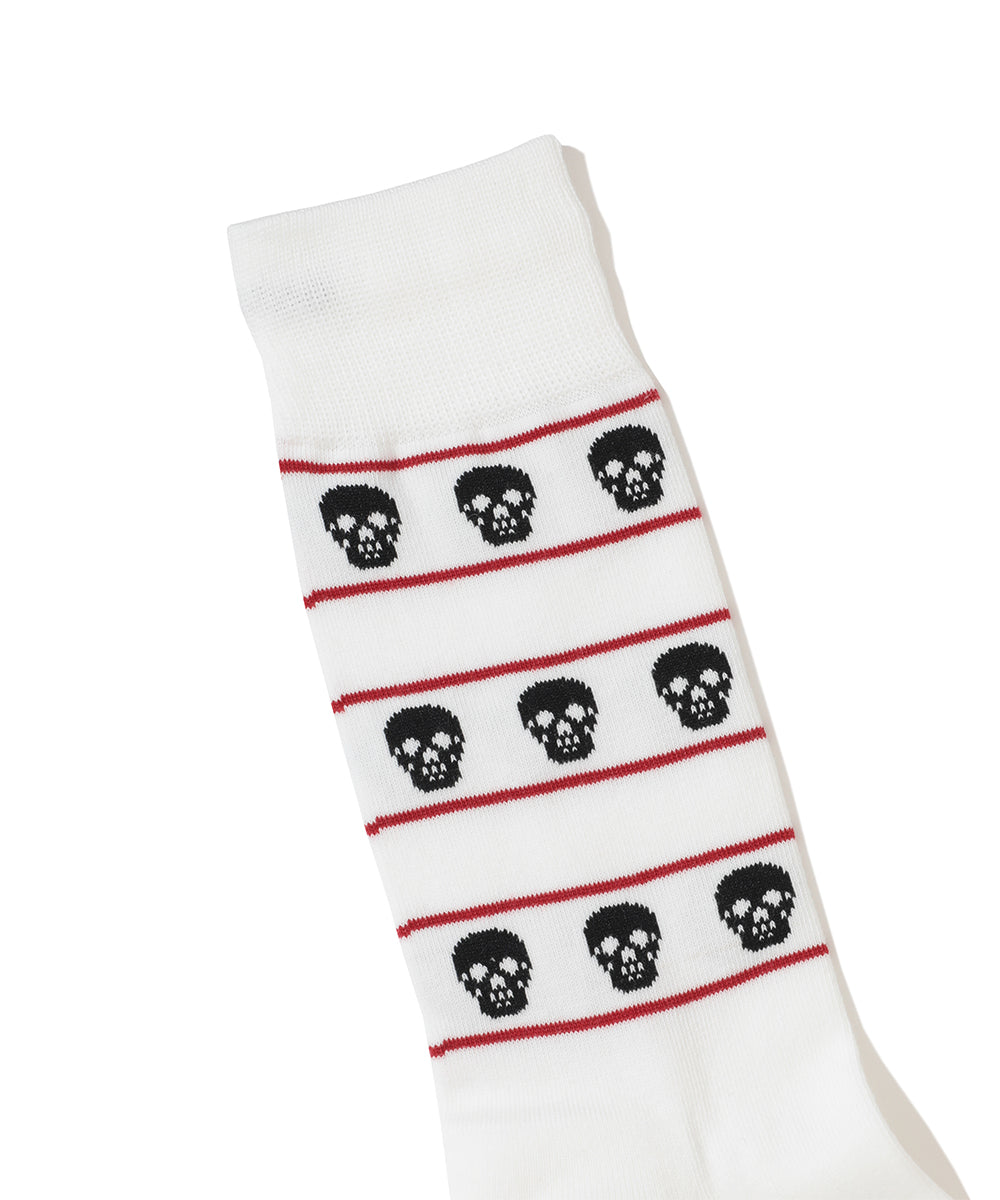 Eternal Skull Border Socks | MEN