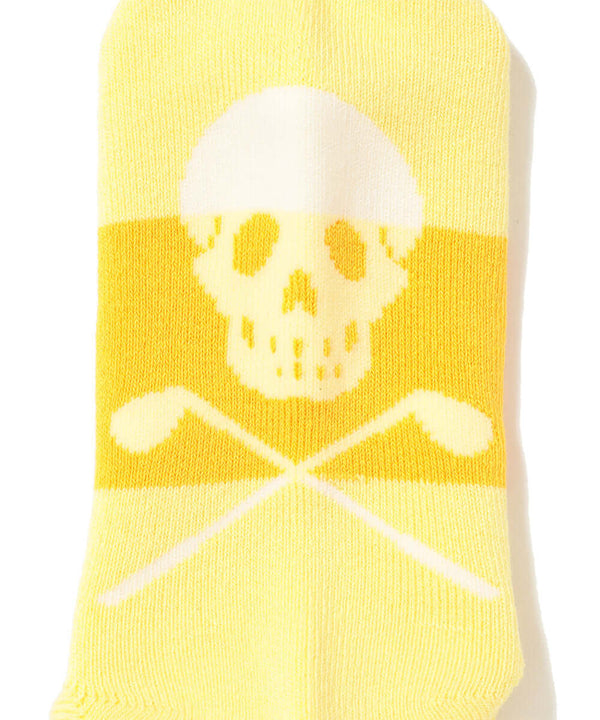 Mirror Skull Ankle Socks | WOMEN
