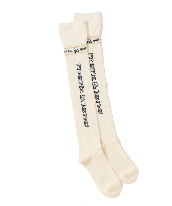Sol Velour Touch Over-Knee Socks | WOMEN