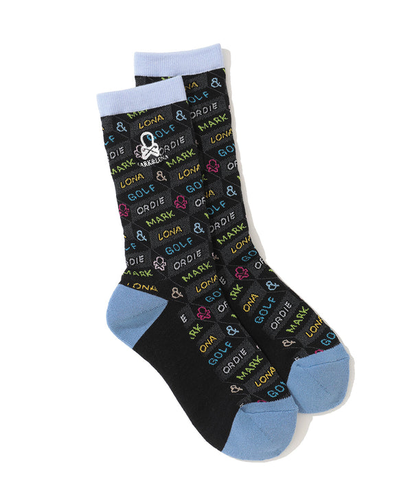 Dépêche Color Block Crew Socks | WOMEN