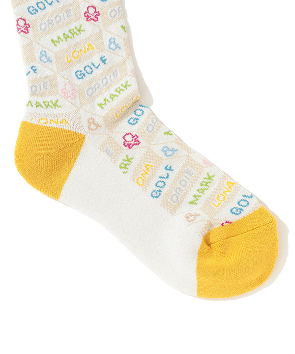 Dépêche Color Block Crew Socks | WOMEN