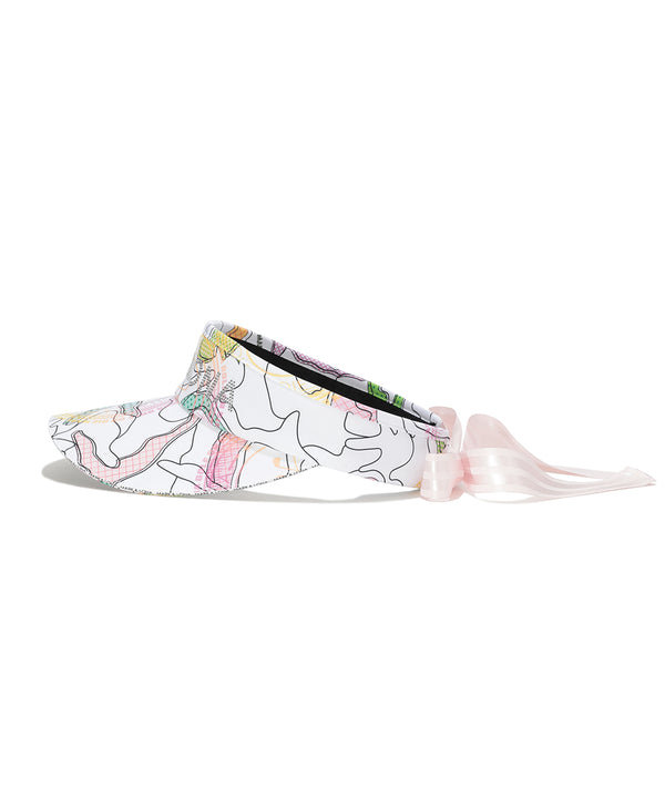 Axon Camo Wide Brim Visor | WOMEN