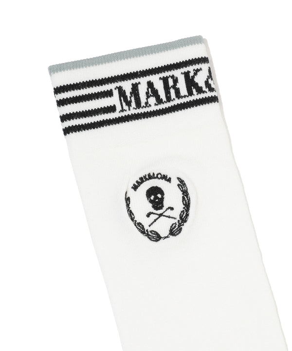 Laurel Skull Over-Knee Socks | WOMEN