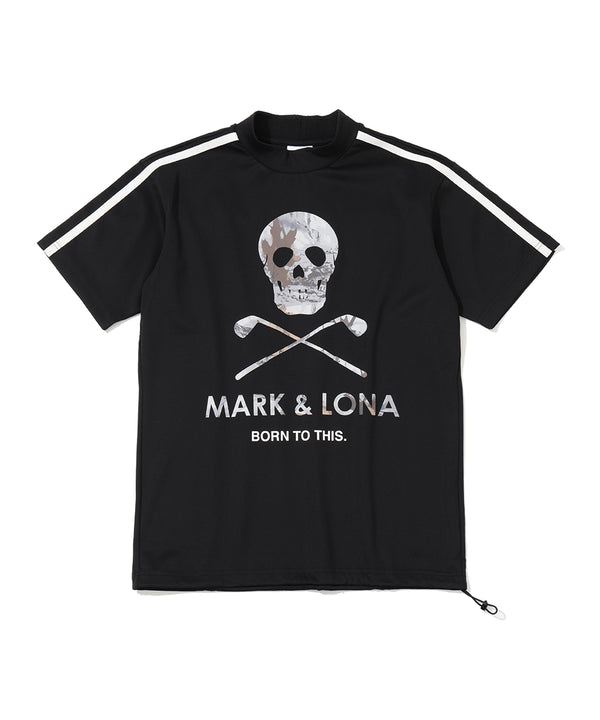 Terrain Skull Mock Neck Tee | MEN