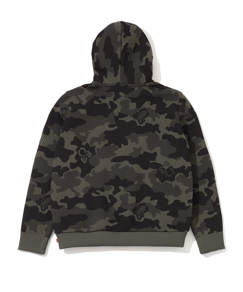 Mercury Camo Jacquard Knit Hoodie | MEN