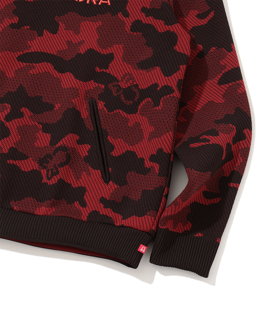 Mercury Camo Jacquard Knit Hoodie | MEN