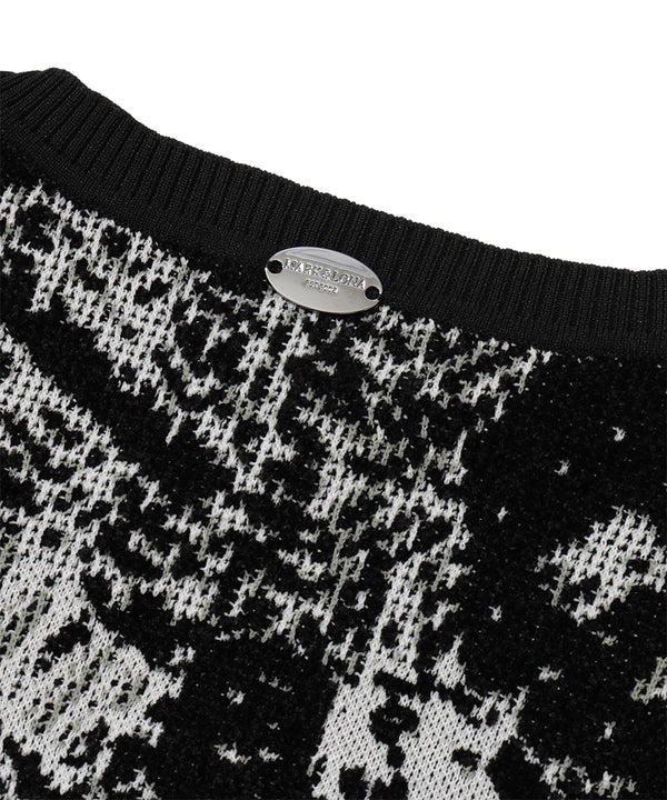 Fractur Anatomic Skull Jacquard Vest | MEN