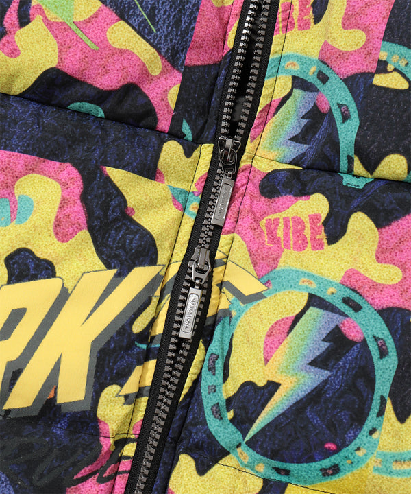 Pluri Camo Strech Down Vest | MEN