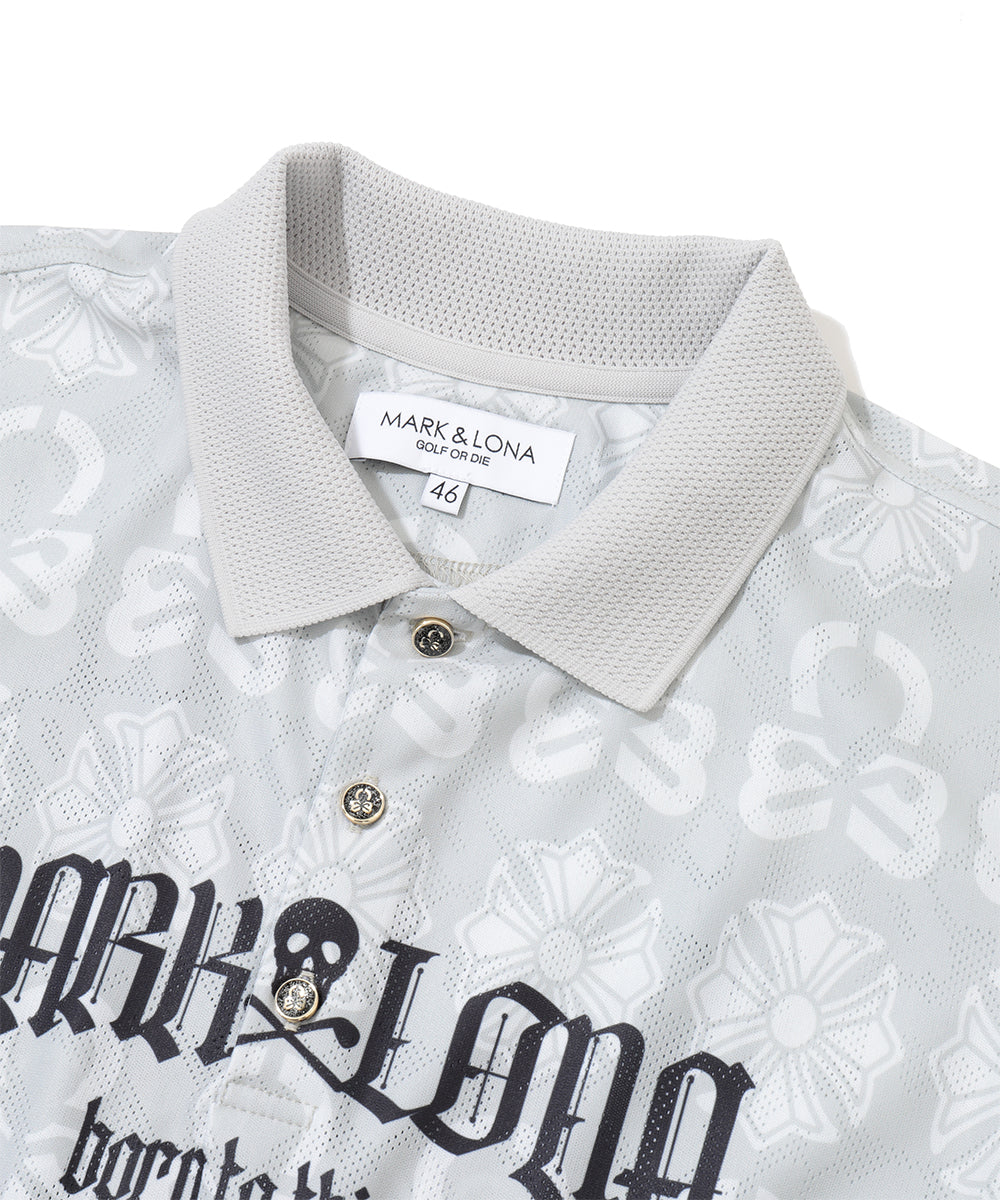 Fractur Jacquard Cinch Polo | MEN