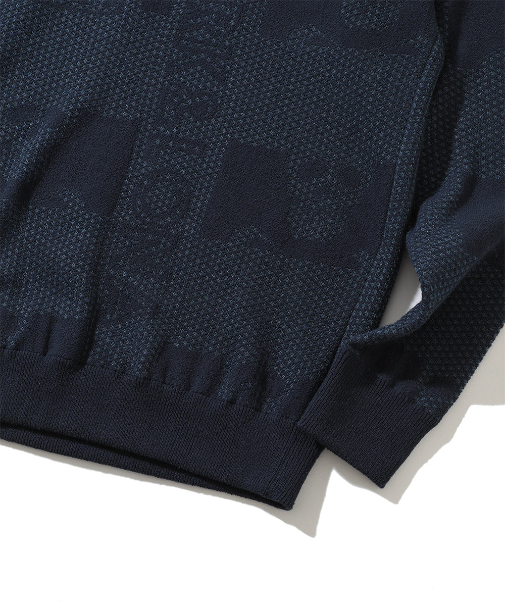 Pave Mesh Vee Knit | MEN