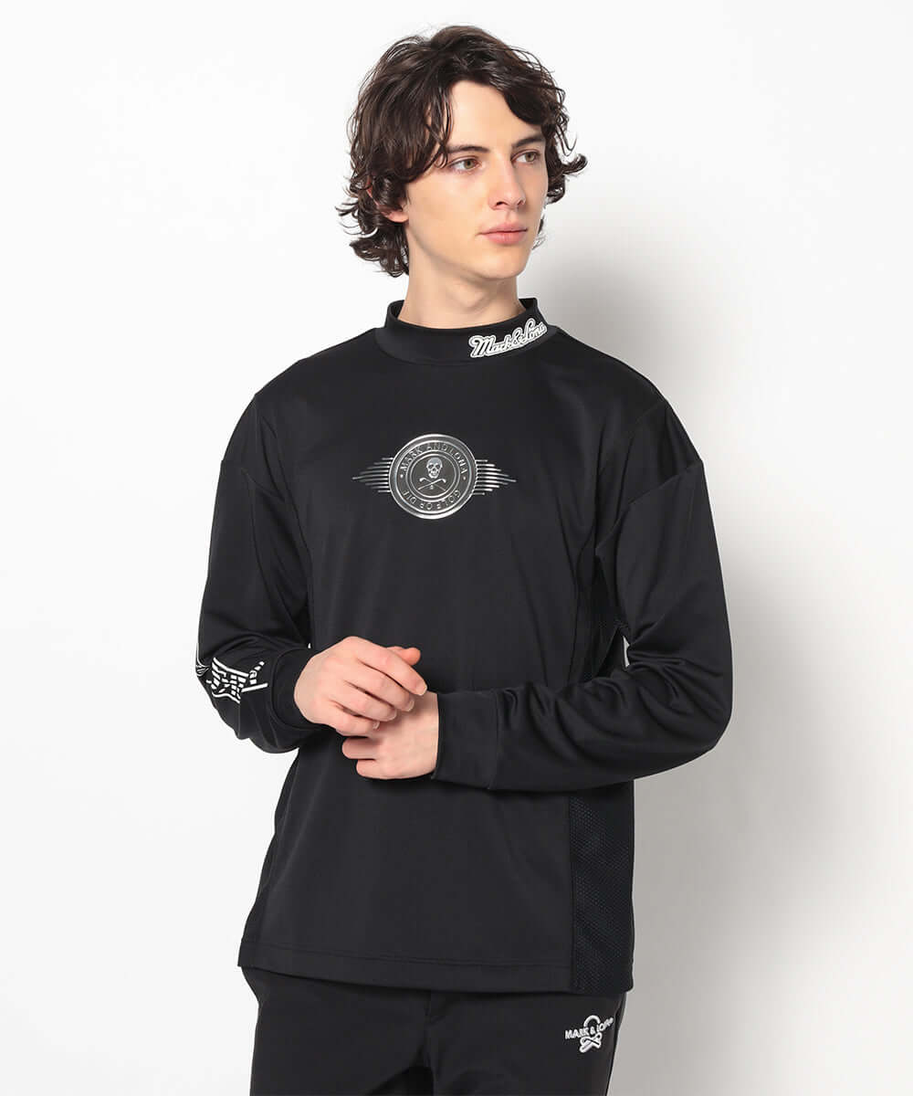 Viper Mock Neck Long Sleeve Top | MEN