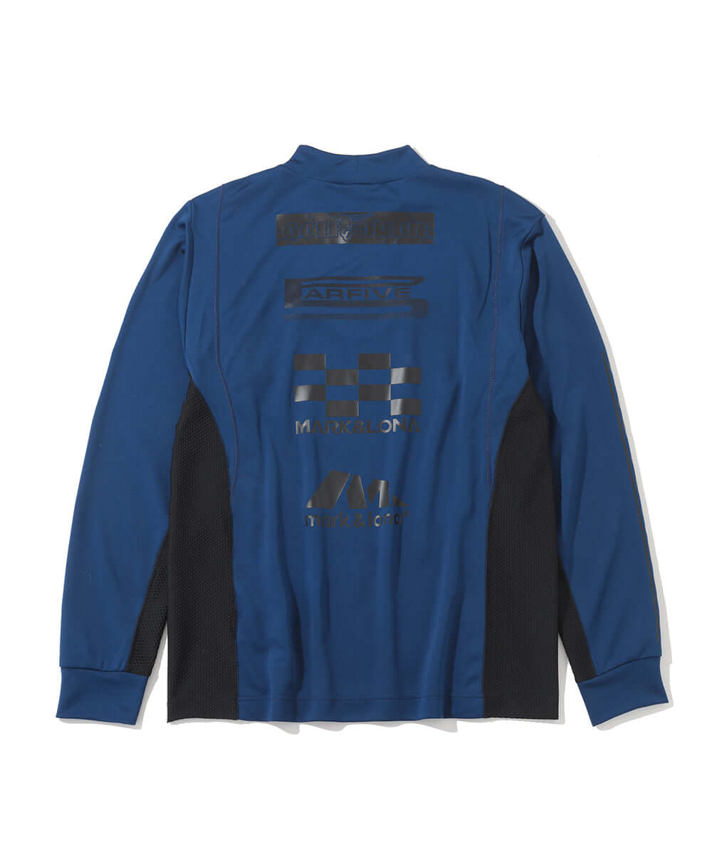 Viper Mock Neck Long Sleeve Top | MEN