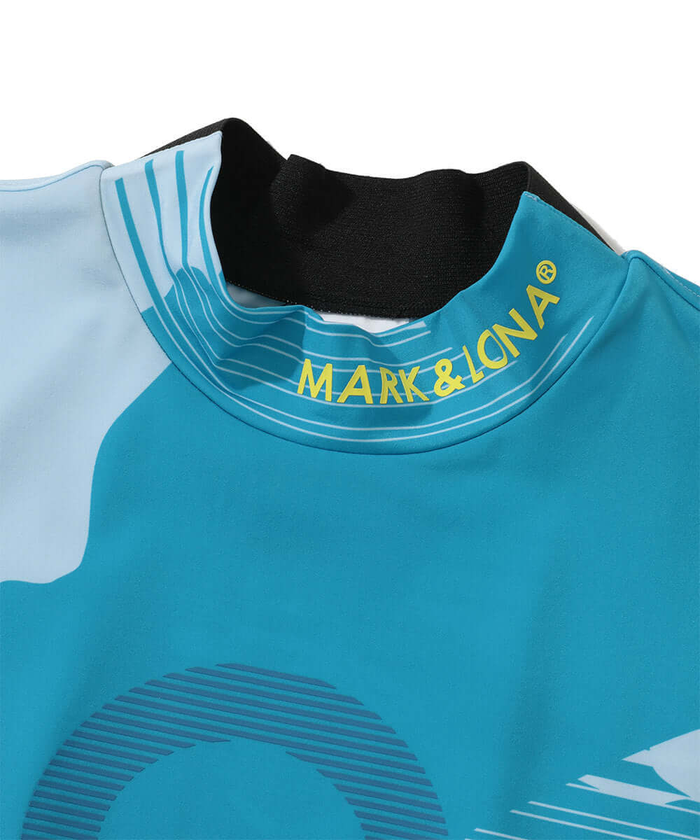 Flow Camo Mock Neck Tee | MEN