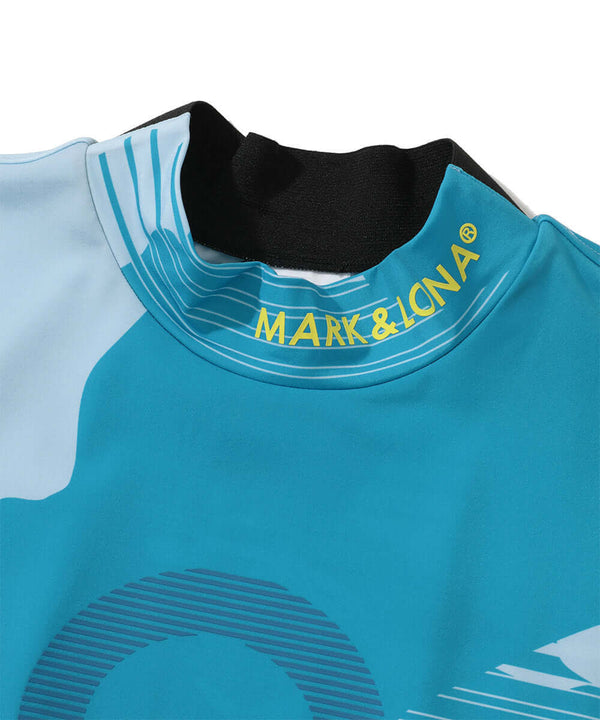 Flow Camo Mock Neck Tee | MEN