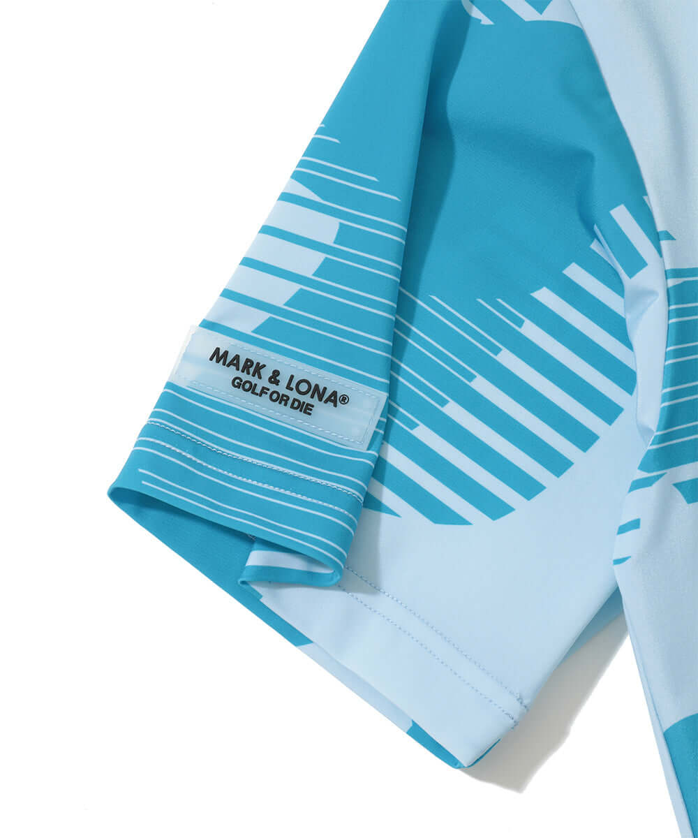 Flow Camo Mock Neck Tee | MEN