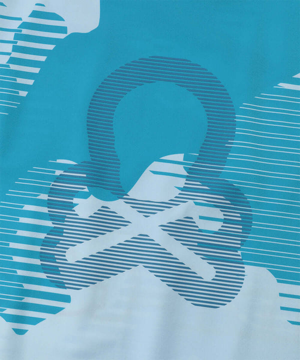 Flow Camo Mock Neck Tee | MEN