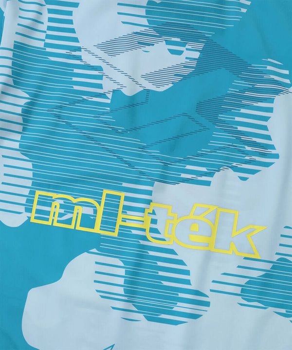 Flow Camo Mock Neck Tee | MEN