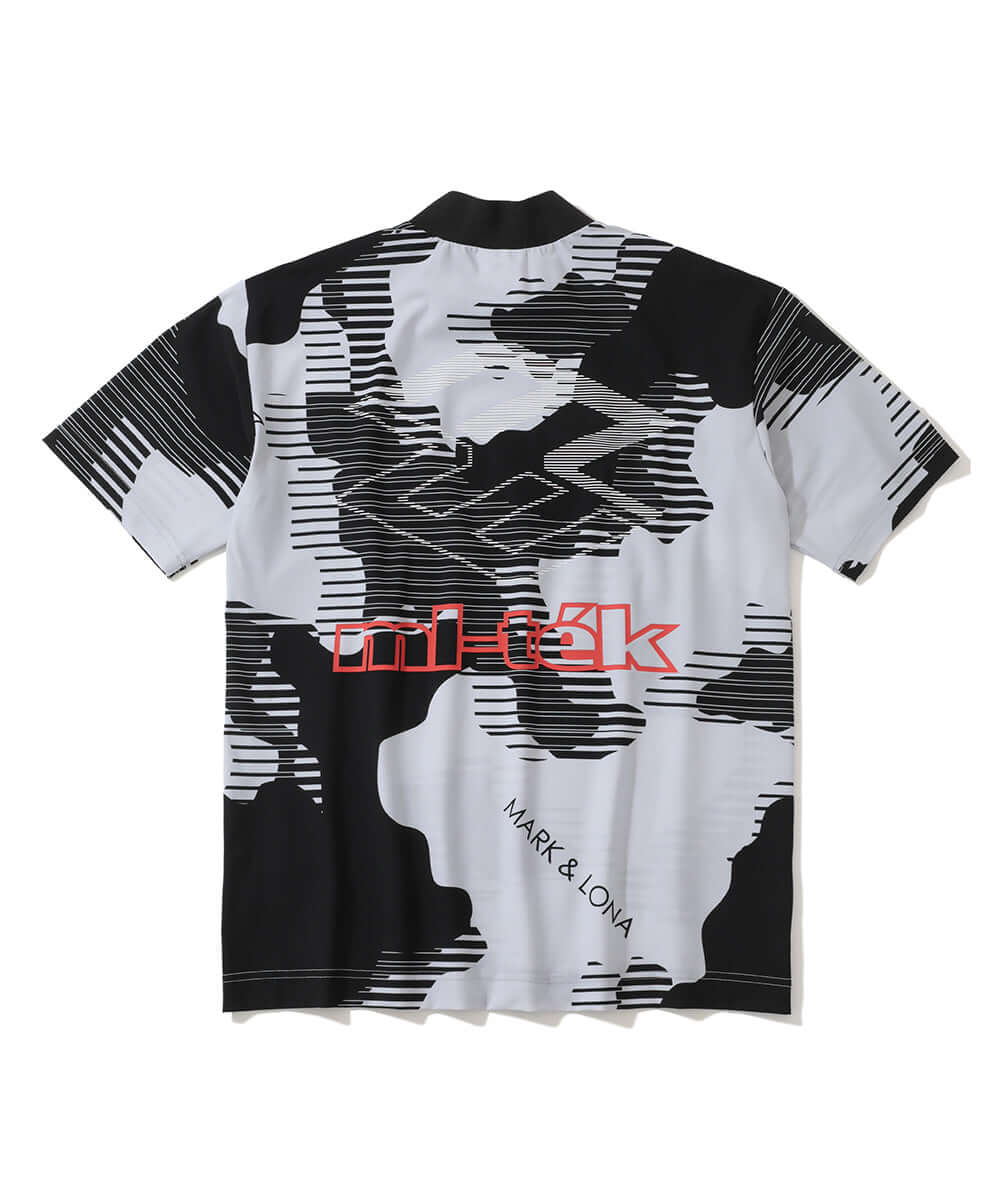 Flow Camo Mock Neck Tee | MEN