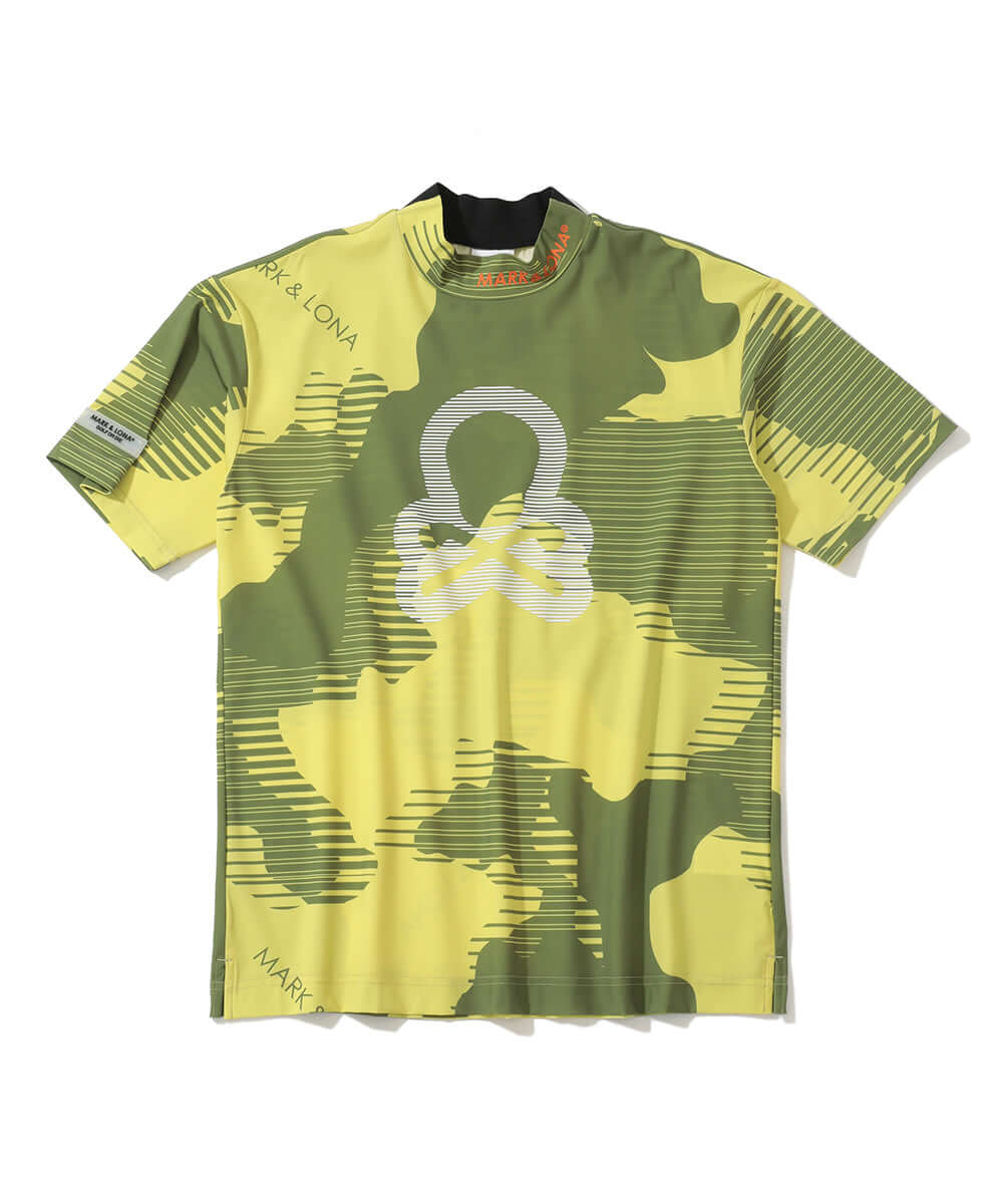 Flow Camo Mock Neck Tee | MEN