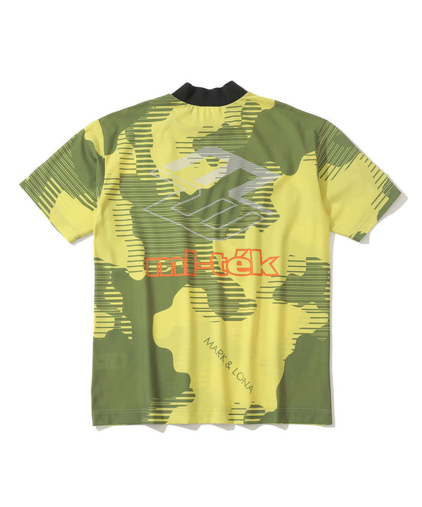 Flow Camo Mock Neck Tee | MEN