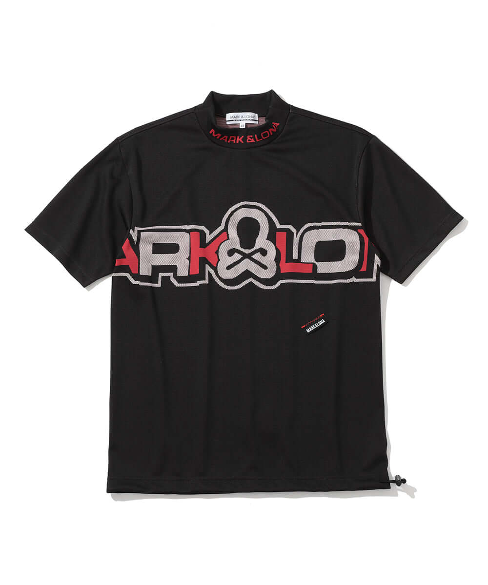 Geo Motion Mock Neck Top | MEN