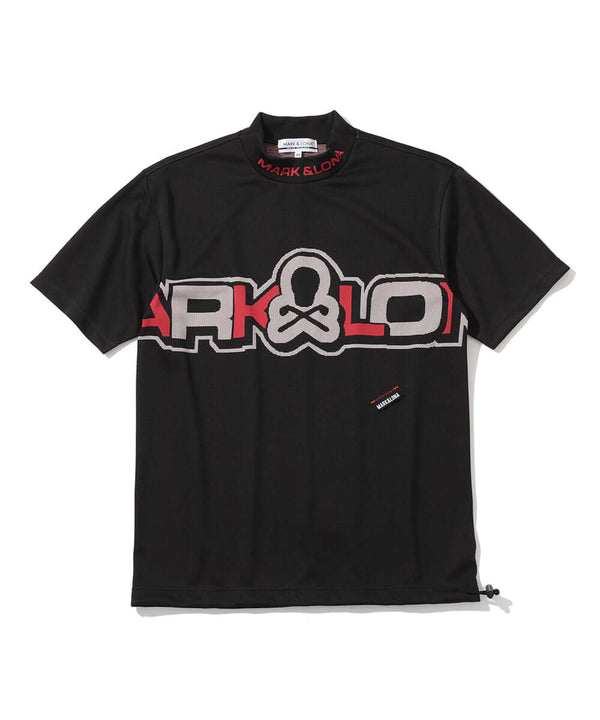 Geo Motion Mock Neck Top | MEN