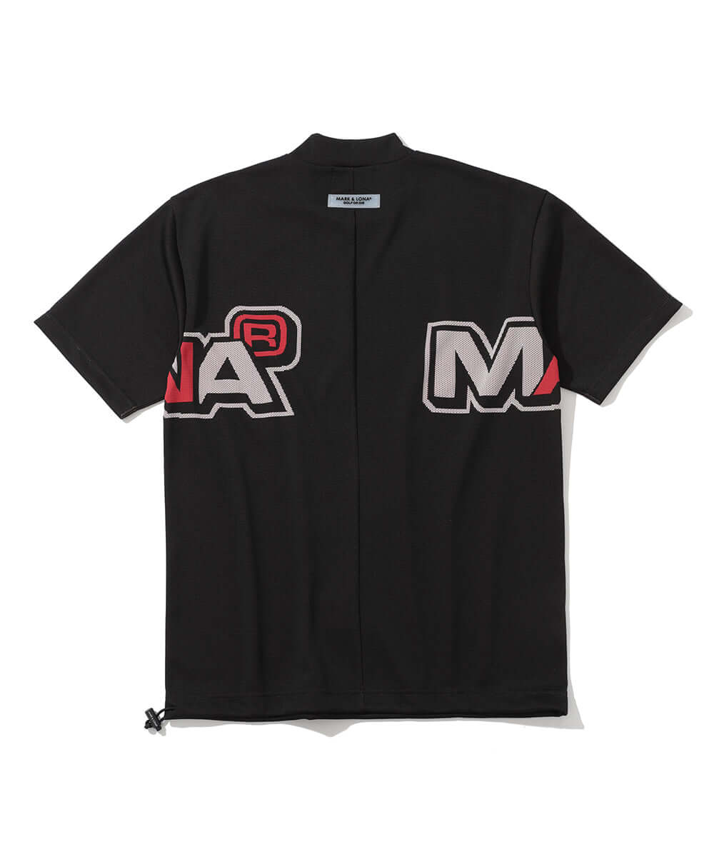 Geo Motion Mock Neck Top | MEN