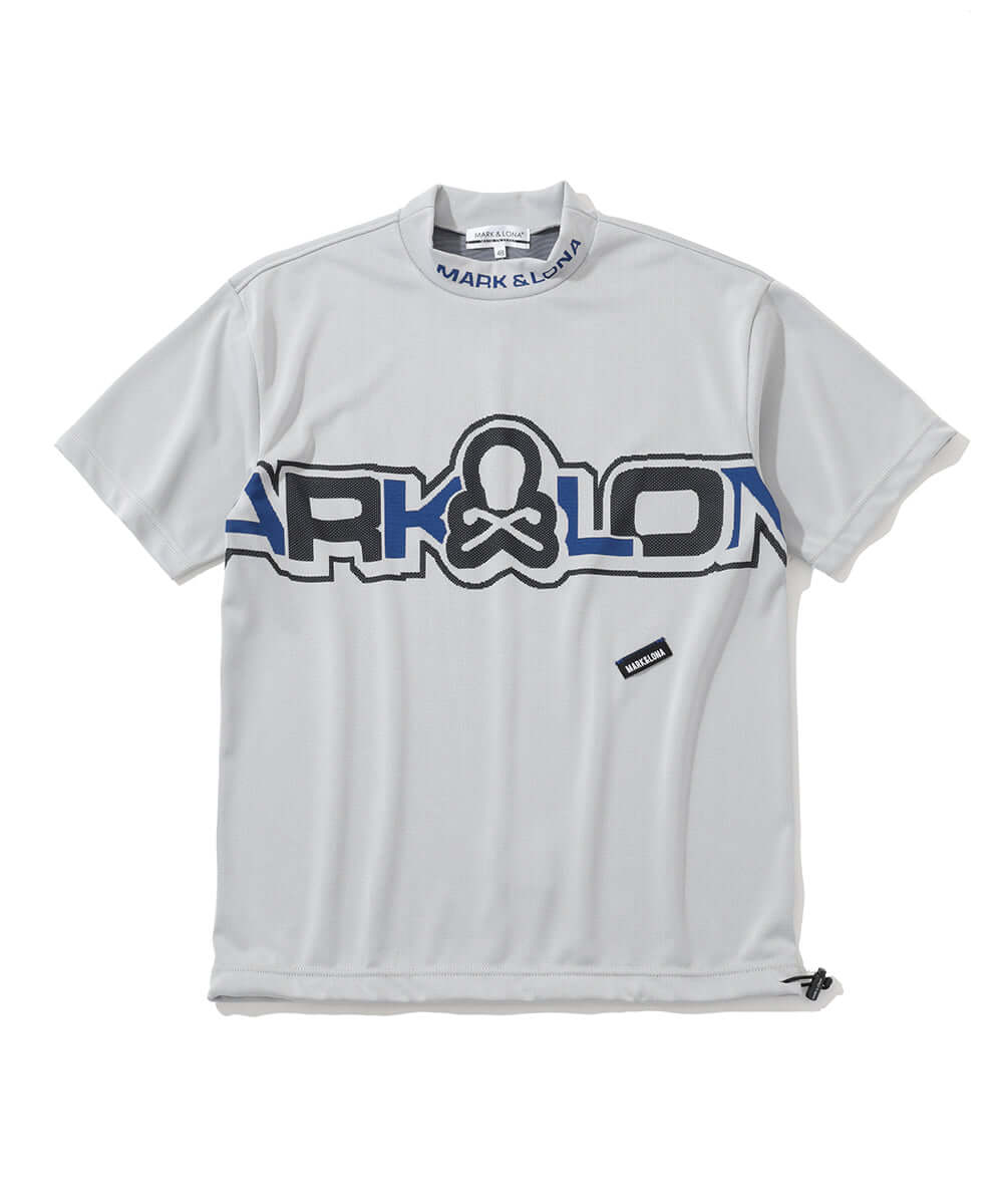 Geo Motion Mock Neck Top | MEN