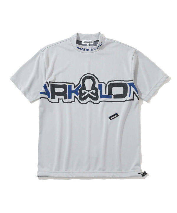 Geo Motion Mock Neck Top | MEN