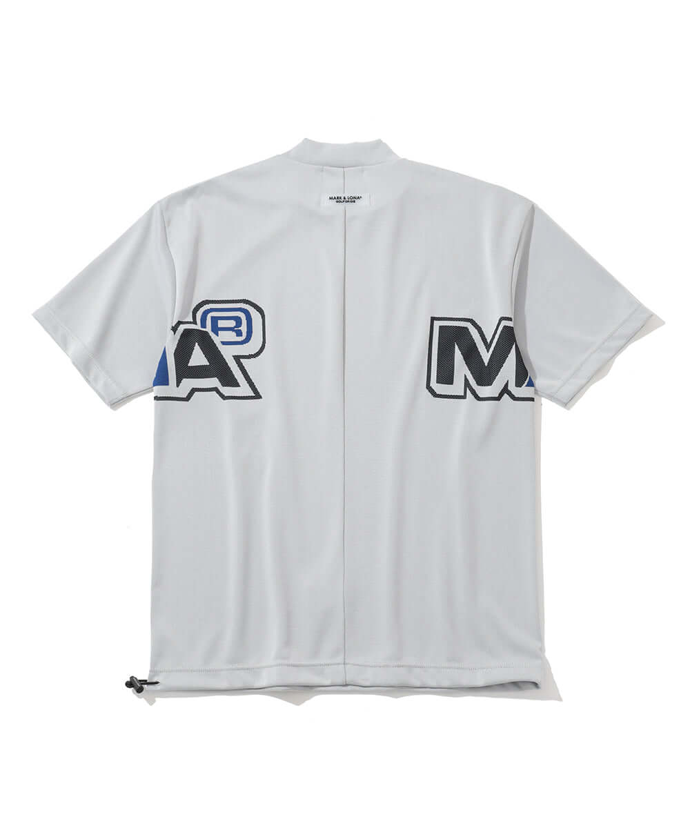 Geo Motion Mock Neck Top | MEN