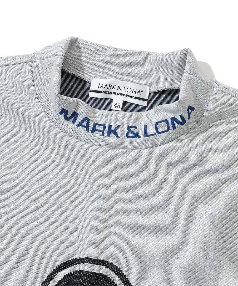 Geo Motion Mock Neck Top | MEN