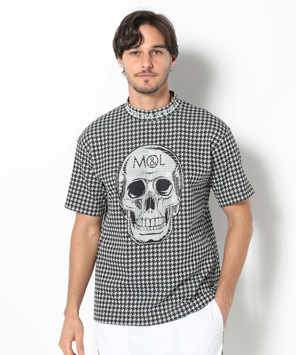 Vanitas Sparkle Mock Neck Tee | MEN