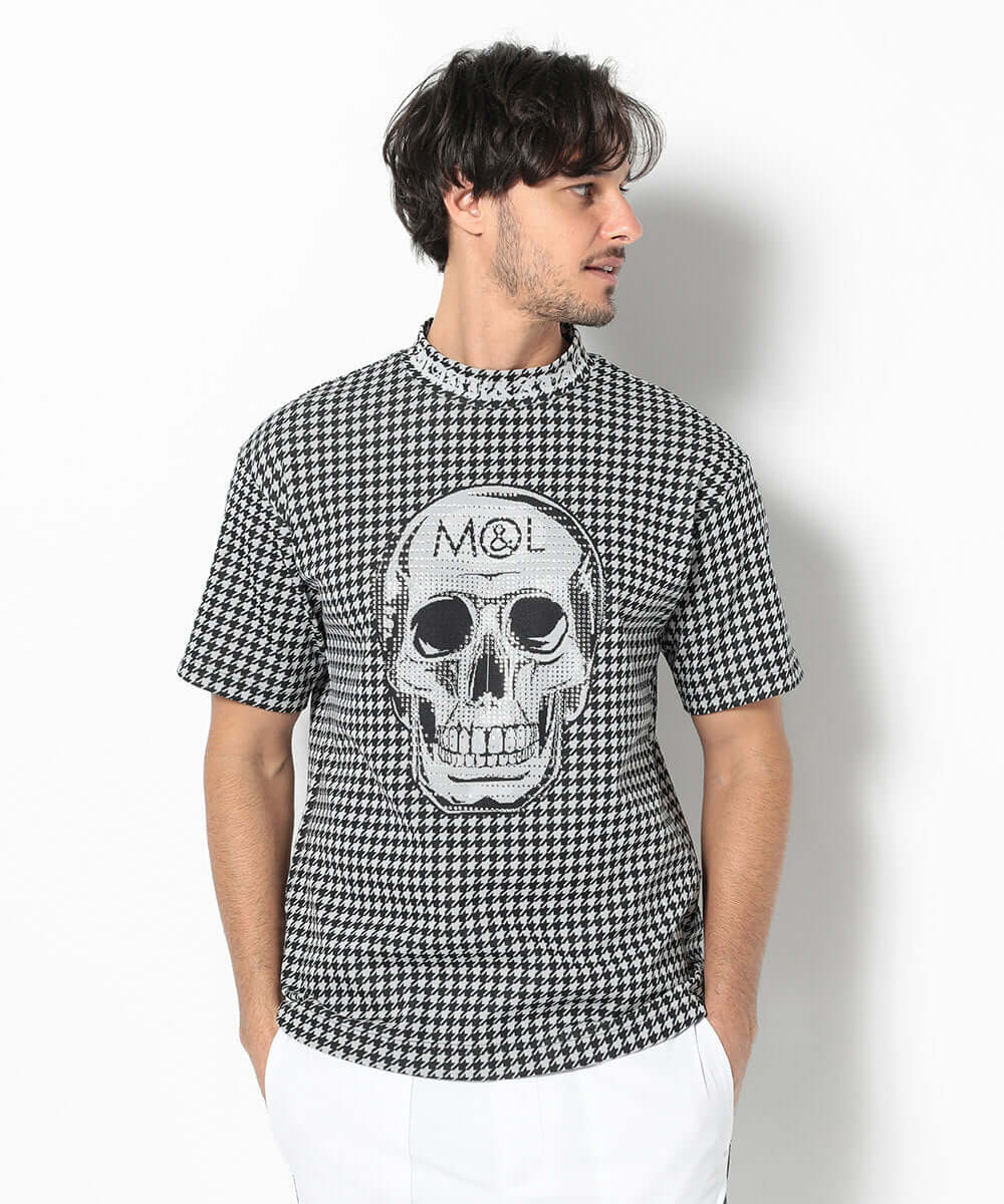 Vanitas Sparkle Mock Neck Tee | MEN