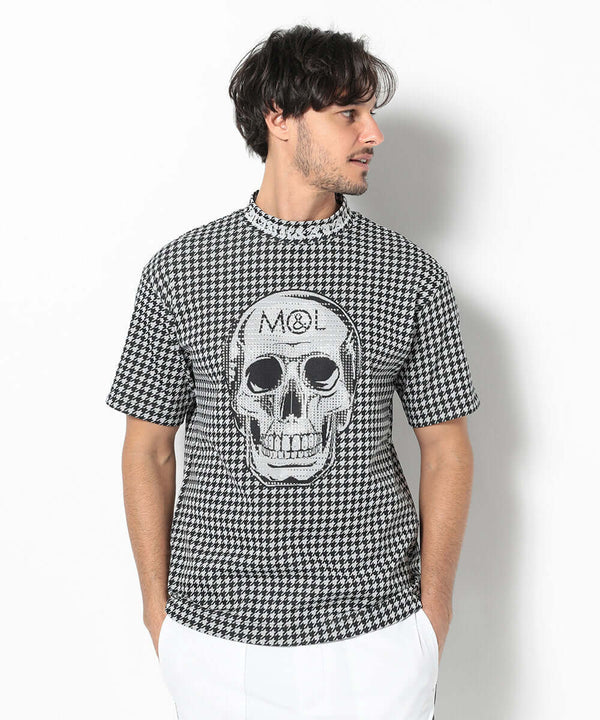 Vanitas Sparkle Mock Neck Tee | MEN