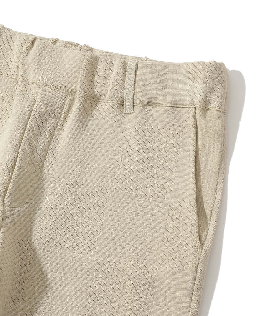 Gridline Stretch Knit Pants | MEN