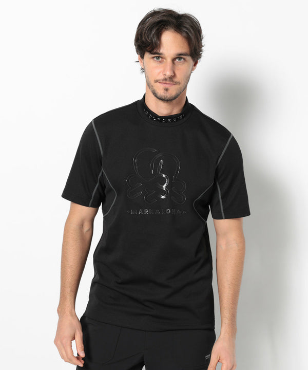 D.D Contrast Poly Blended Mock | MEN