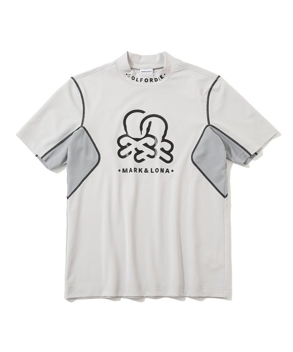 D.D Contrast Poly Blended Mock | MEN